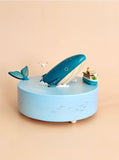 Whale Watching - Music Round & Round Music Box
